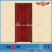 JK-W9082 Pintura de color rojo Pivote Puerta de madera